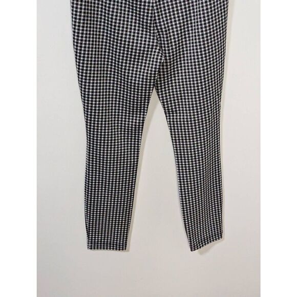 NWT Maeve By Anthropologie Black and White Gingham Checkered Pants - Size  8 - Picture 6 of 8